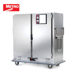 METRO美卓保温宴会车保温餐车酒店饭堂移动保温柜MBQ-150DX  Heated Holding Cabinet with Solid Door
