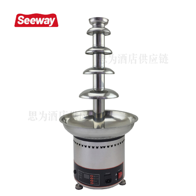意大利Wegrill 商用不锈钢巧克力喷泉5层CF05