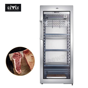 ECHEF不锈钢自动干式牛肉熟成柜WG-DA1000保温保鲜湿式牛肉排酸柜  Dry Ager - Meat Aging Cabinet