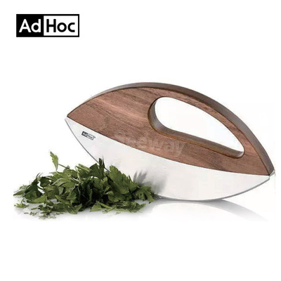 德国ADHOC双刀双刃斩拌刀比萨刀KH50 &nbsp;KH51 &nbsp;Universal Chopping Knife/Pizza Cutter, One-bladed