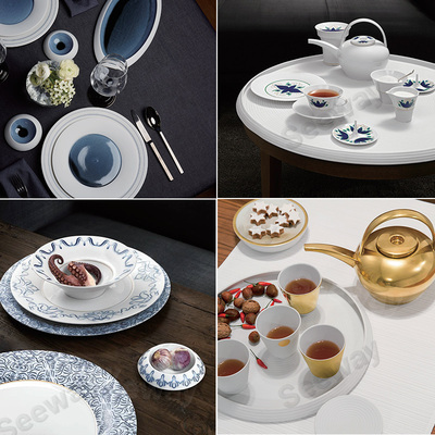 德国Hering Berlin陶瓷餐具瓷器米其林厨师御用餐具品牌