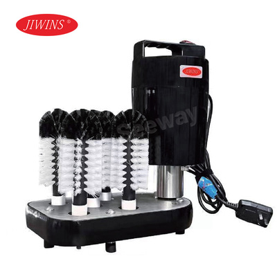 普飞 Jiwins电动洗杯机JW-GW500洗杯机商用电动擦杯机酒吧自动Upright Electric Glass Washer