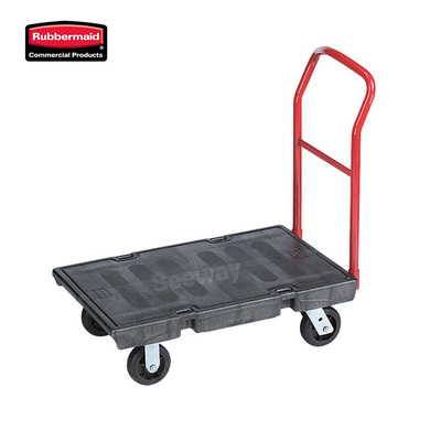 Rubbermaid美国乐柏美重型平板推车万向轮轮子FG440300 &nbsp;Heavy-duty Platform Trucks