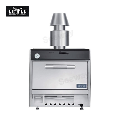 E-chef西班牙款果木炭烤炉EC-CO700bbq碳火烤肉别墅庭院木炭烤箱Charcoal Grill 0ven