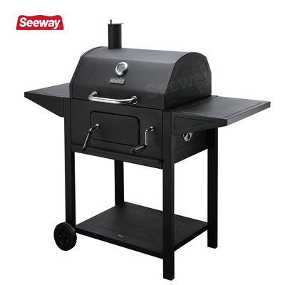 美国烤厨 Char-Broil 商用烤炉炭火烧烤车C40403 &nbsp;Duty Charcoal Grill