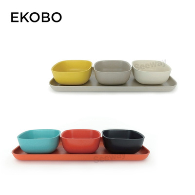 Ekobo爱可博小吃托盘套装69613 &nbsp;&nbsp;&nbsp;Snack Tray Set