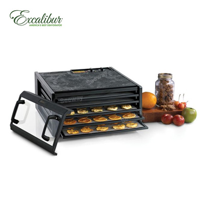 Excalibur 5层透明门蔬果脱水机风干机干果机4526TCD220