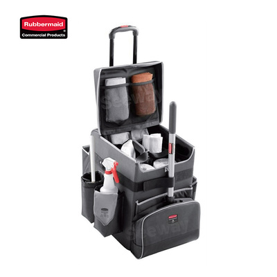 rubbermaid乐柏美美国便携式客房服务推车大中小三号1902465 &nbsp;Executive Quick Carts