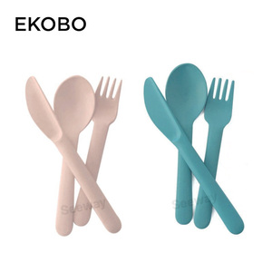Ekobo爱可博儿童刀叉匙套装34352    Kid Knife. Fork.Spoon Set
