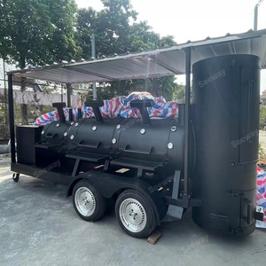 烧烤焖烤炉花园庭院派对烧烤BBQ露营餐炊不锈钢烧烤炉具房车烤肉