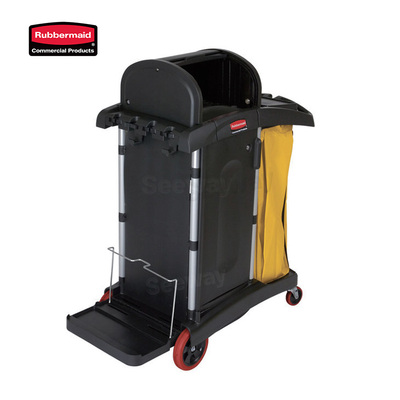 乐柏美Rubbermaid客房服务推车清洁推车高安全性房口车FG9T7500B