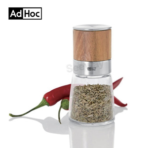 德国 AdHoc香料研磨器MP299花椒粉玫瑰海盐 手动研磨瓶  Spice Grinder