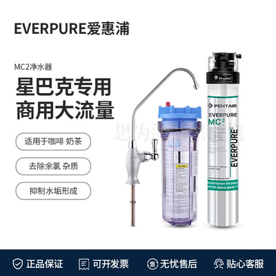 美国爱惠浦 Everpure直饮水净水器商用餐厅过滤器MC2套装机