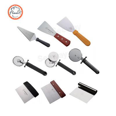 风和日丽铲刀和波浪轮刀 和 两用起酥轮刀 和 披萨刀和切面刀 &nbsp;Cake Server &nbsp;Pastry Cutter &nbsp;Dough Cutter