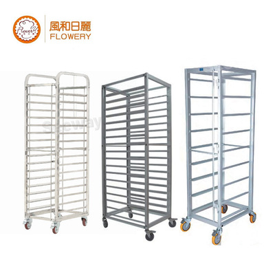 风和日丽台车18层前后开门商用封闭式烤盘架台车铝型材不锈钢门店 Trolly