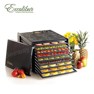美国Excalibur9层5层水果风干机蔬菜茶叶肉类脱水机食物烘干机干Dehydrator