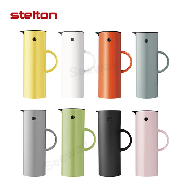 Stelton EM77丹麦啄木鸟保温壶热水瓶家用玻璃内胆暖水壶北欧风格