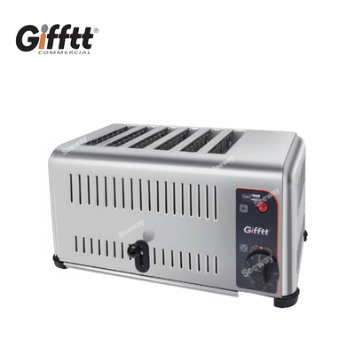 Gifftt吉福士多士炉早餐机酒店商用吐司机4片6片烤馍炉烤肉夹馍烤面包机