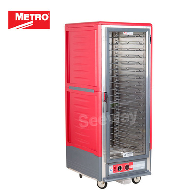 METRO美卓保温宴会车单门保温餐车酒店饭堂移动保温柜C539-HXFS-UHeated Holding Cabinet with Solid Door