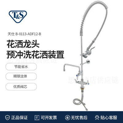 美国天仕T&S &nbsp;高压花洒龙喷射式花洒喷枪B-0113-ADF12-B